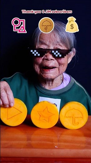 Mukbang ASMR 🍍 Squid game 🦑