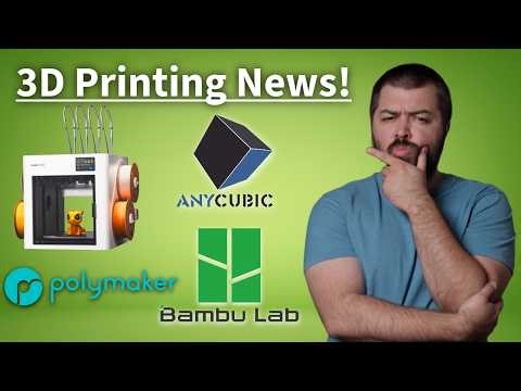 4 Nozzle Printer!? Bambu Lab X2D leaks, U1 Source Code And More! | 3D Printer News!