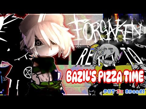 ➤ FORSAKEN React :: BAZIL'S PIZZA TIME//PUT 2X SPEED//‪@fiyaramulfand‬ #Forsaken#reaction #roblox