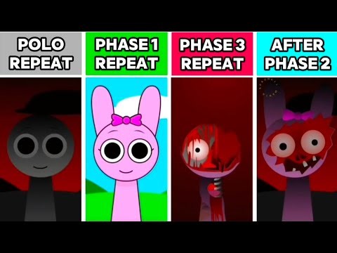 🔥 Sprunki PHASE 1, PHASE 3 and POLO But Everyone REPEAT After PHASE 2! Sprunki Chaos Unleashed