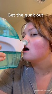 Congested? Naväge uses powered suction to get all that gunk out in as fast as 30 seconds, for relief you can see and feel! | Navage Nasal Care