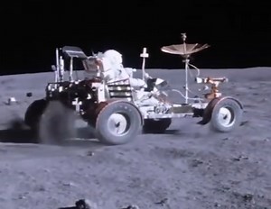 NASA’s hi-res footage of a ‘moon buggy’ shows space exploration in stunning color