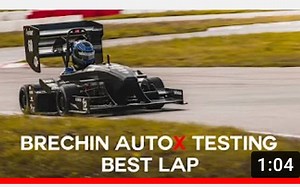 Formule ETS高速避障测试最快圈Brechin AutoX Testing Best Lap 2022