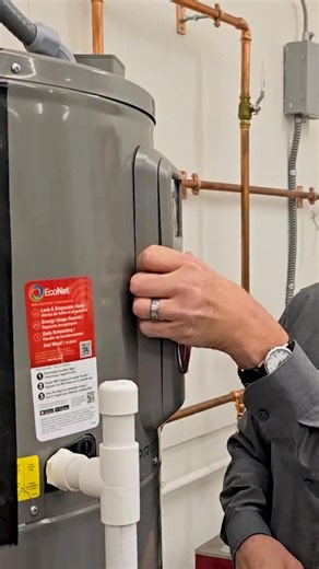 Here’s how to replace a failed capacitor in a heat pump water heater and get the unit running again. Drop a 🪛 in the comments if you’ve replaced a capacitor before. | Rheem Water Heating
