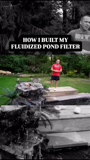 How I built my fluidized pond filter. . . . #uarujoey #thekingofdiy #aquarium #fish #fishtank #fishtanks #animals #pond #ponds #dıy #diypond #pondfilter #summer #swimmingpond | UaruJoey