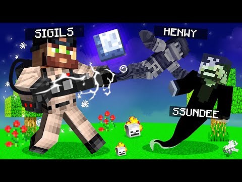 GHOST HUNTER HIDE and SEEK in Minecraft