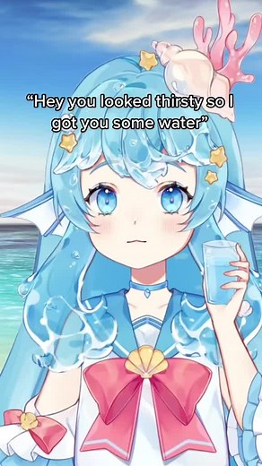 😑 #vtuber #anime #kawaii #stayhydrated #water #meme
