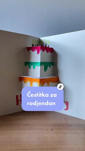 Napravi sam čestitku za rođendan | Ideje i tutorijali