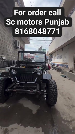 Fully modified open close luxury Jeep Mahindra #viraljeep #viralshorts #viral_video #automobile