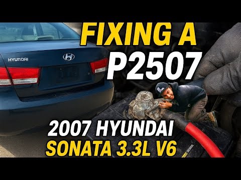 P2507 Hyundai Sonata limp mode 3rd gear DO THIS BEFORE USING PARTS CANNON