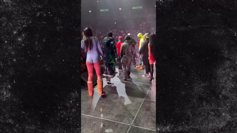 Angel Reese Stuns In Booty Shorts At Wild 'N Out Taping