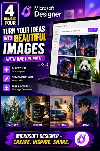 Top 5 FREE AI Image Generators You Must Try in 2026 🤖🎨 #shorts