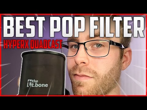 BEST POP FILTER FOR HYPERX QUADCAST - The t.bone MS 60