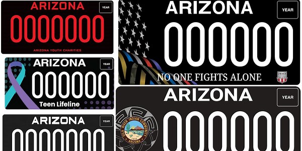 ADOT releases 5 new specialty license plates that could save lives