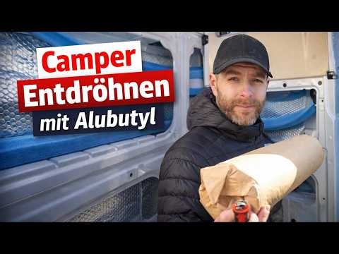 OPTIMIERUNG am Fiat Ducato Camper - Heck- und Schiebetür mit Alubutyl isolieren / entdröhnen