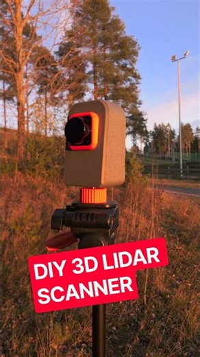 3d lidar scanner-DIY #lidar #diy #northworkslab #esp32