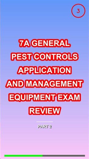7A General Pest Controls Application and Managemen