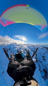 First snowy hike and fly of the winter. #nooffseason #speedflying #alaska #anchorage #flying #flattop #paragliding @swingparagliders | Jake Andtheflyingpickles Long
