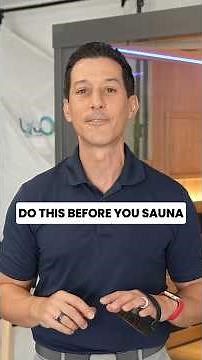 Do This Before You Sauna