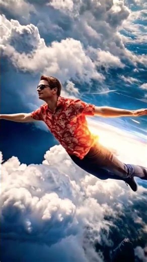 Flying video.. viral short