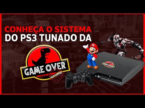 Conheça o Sistema do PS3 Tunado da Game Over Store!