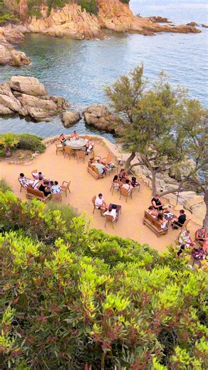 Hidden bar by the sea Cala Banys Lloret de Mar