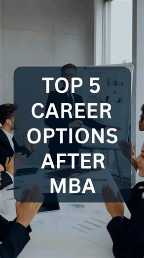 Top 5 Career Options After MBA...✅️💥#viralvideo #shorts #youtubeshorts #youtube #shortvideo#short