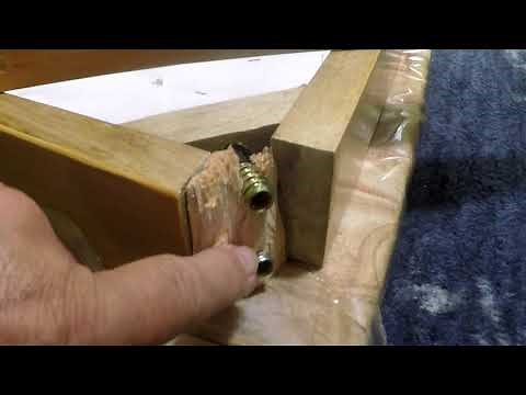 How to repair a broken or shattered chair leg