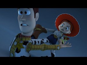 Toy Story 2 Woody And Jessie Super Fight