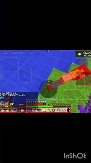 trying to kill bot #minecraft #like #mincraftpvp #gaming