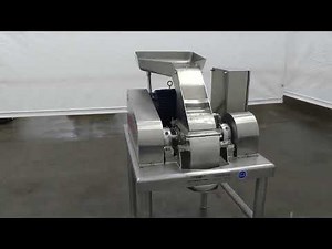 M1354 - Fitzpatrick Fitzmill DASO6 7.5HP Stainless Steel Hammer Mill