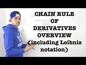 MCV4U (2.5) - chain rule overview (including Leibniz notation) - grade 12 calculus