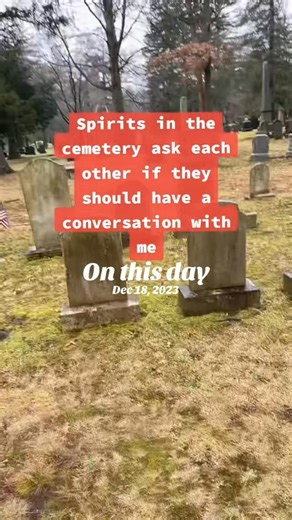 @santaparanormal on Instagram: "They really asked each other if they should speak to me #ghost #paranormal #haunted #spirit #cemetery"