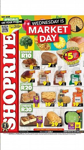 Shoprite - Western Cape - Market Day Deals 21/01 - 21/01