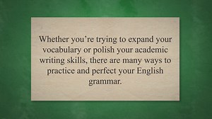 10 proven Ways to Improve Your English Grammar Skills