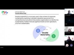 Webinar: Introducing the ESG Tool (10.09.2025)