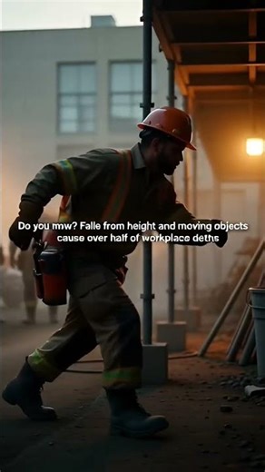 Most Workplace Deaths Come From These 2 Risks ⚠️ | Safety Fact