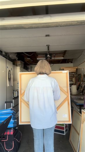 The idea for this painting came to me when I was reading a passage about the Transfiguration in Oswald Chamber’s book My Utmost for His Highest. This was a great moment of no return—Chambers noted that “if Jesus had gone into heaven from the Mount of Transfiguration, He would have gone alone.” That very idea burned into my mind. But He came down from the mountain—and that changed everything. #artexpression #transfiguration #mountain #glory #faith | Teri Shagoury