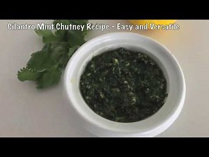 Cilantro Mint Chutney Recipe | How to make Cilantro Pesto | Easy Summer Dip