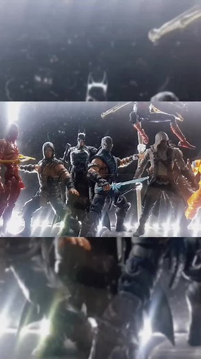 Vibrant Action Figures Display from Popular Series