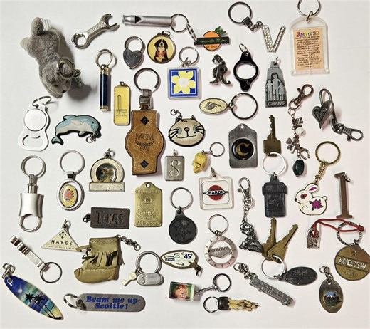 Vintage Keychain Collection: Advertising, Novelty, Travel Hotel Lot of 50 - Etsy