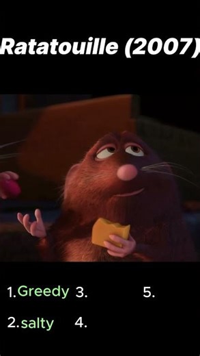 Ratatouille (2007) | Remy explains to Emile that food is something you experience.