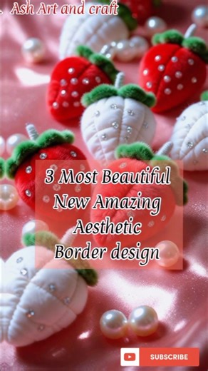 3 Easy BORDER DESIGNS/PROJECT WORK DESIGNS/CORNER AND SIDE BORDER DESIGN #artstudio #assignment