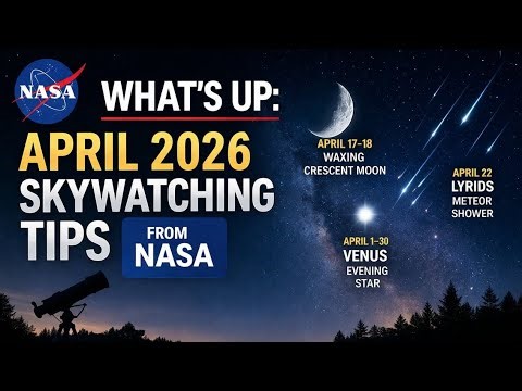 April 2026 Skywatching: NASA’s Top Tips for Stargazers