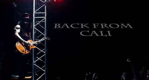 Back From Cali by Slash (With Lyrics)