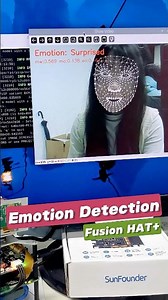 Raspberry Pi Emotion Detection Using MediaPipe Face Mesh #arduino #arduinoproject