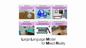 Project Overview ‹ Large Language Model for Mixed Reality – MIT Media Lab