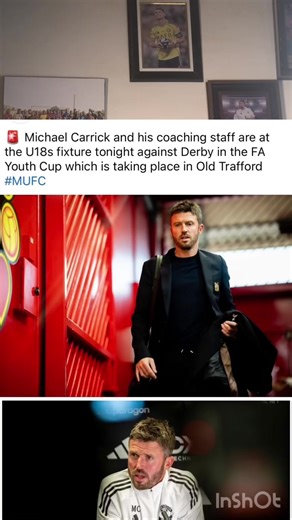 Carrick Monitors Manchester United’s Young Talent