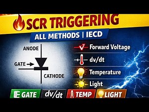 STOP GUESSING! 🚫 SCR TRIGGERING: ALL METHODS SIMPLIFIED FOR IECD EXAMS #polytechnic #iecd