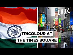 Indian Flag to be Hoisted At Times Square For The First Time